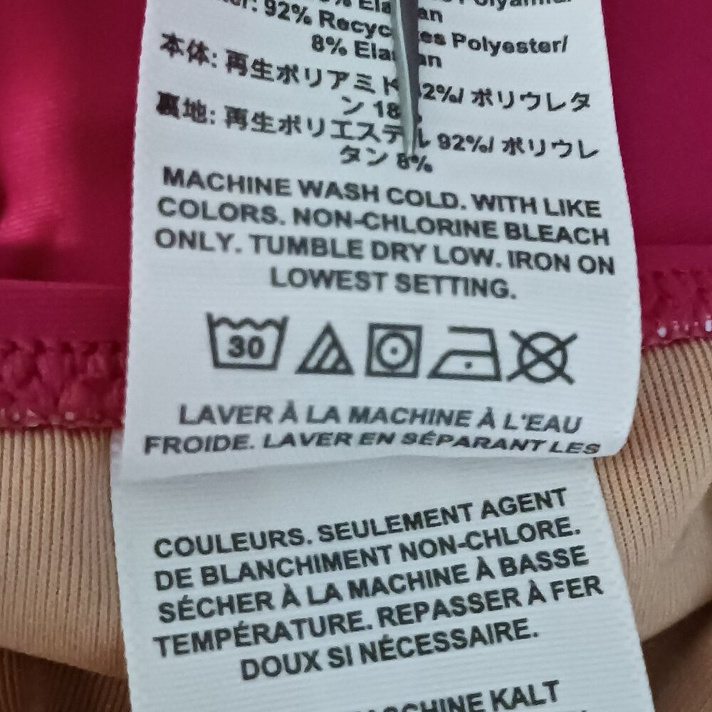 NEW J. Crew‎ Ruched V-neck One-Piece Swimsuit in Radiant Fuchsia/Bright Pink 10 - Picture 11 of 15